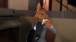 anthro black_clothing black_footwear black_high_heels clothed clothing container cup eyebrow_piercing eyewear facial_piercing female footwear fur glasses grabbing_object grey_clothing grey_eyewear grey_glasses grey_suit high_heels looking_at_viewer mug office orange_body orange_fur piercing printer shoes sitting solo suit wolfnes dreamworks gromit_mug the_bad_guys diane_foxington diane_foxington_(furromantic) canid canine fox mammal 16:9 2023 3d_(artwork) digital_media_(artwork) hi_res meme portrait source_filmmaker_(artwork) three-quarter_portrait widescreen