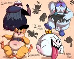 anthro balls belly blush clothing crown feet feral genitals group headgear male male/male navel overweight overweight_male penis simple_background slightly_chubby slightly_chubby_male soles text toes tongue tongue_out torn_clothing whiskers trashtoonz blizzard_entertainment hollow_knight kirby_(series) luigi's_mansion mario_bros nintendo overwatch team_cherry hammond_(overwatch) king_boo mr._frosty_(kirby) nailmaster_oro_(hollow_knight) cricetid ghost hamster mammal rodent spirit english_text hi_res