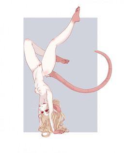 Rating: e
ID: 5693713
Date: 2025-07-08 03:46:47 -0400
Status: active
Score: 40
anthro blonde_hair boopeep breasts digital_media_(artwork) female fur genitals hair handstand hi_res mammal murid murine nipples nude nude_anthro nude_female rat rat_tail red_eyes rodent shannon_(bahumot) simple_background small_breasts smile solo tail upside_down vulva white_body white_fur post #5693713
