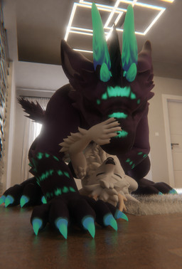 anthro anthro_on_anthro anthro_penetrated anthro_penetrating anthro_penetrating_anthro antlers carpet duo from_front_position fur hair horn humping inside looking_pleasured lying male male/male male_on_bottom male_on_top male_penetrated male_penetrating male_penetrating_male mating_press missionary_position moan nude on_back on_bottom on_top penetration sex simple_background size_difference hjortar mythology tappa_(hjortar) deer dragon furred_dragon furred_scalie hybrid mammal moonfang mythological_creature mythological_scalie scalie waggan 3d_(artwork) absurd_res blender_(artwork) digital_media_(artwork) hi_res