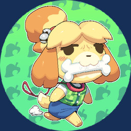 anthro barefoot bell blonde_hair blue_bottomwear blue_clothing blue_skirt bodily_fluids bone_in_mouth bottomwear button_(fastener) clothed clothed_anthro clothed_female clothing collar dipstick_tail facial_markings feet female female_anthro floppy_ears front_view fur green_clothing green_topwear green_vest hair head_markings jingle_bell leash leashed_collar lop_ears markings muzzle_(marking) pawpads saliva skirt solo tail tail_markings topwear vest yellow_body yellow_fur yellow_tail lilmoonie animal_crossing nintendo isabelle_(animal_crossing) canid canine canis domestic_dog mammal shih_tzu toy_dog 1:1 2025 alpha_channel digital_media_(artwork) full-length_portrait hi_res portrait