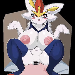 anthro anthro_penetrated areola big_breasts biped blush bodily_fluids bouncing_breasts breasts buckteeth censor_bar consistent_pov cum cum_in_vagina cum_inside duo erection female female_anthro female_on_human female_penetrated first_person_view fur genital_fluids genitals huge_breasts human_on_anthro human_penetrating human_penetrating_anthro human_penetrating_female human_pov interspecies larger_female male male/female male_human male_on_anthro male_penetrating male_penetrating_anthro male_penetrating_female male_pov multicolored_body nipples penetrating_pov penetration penile penile_penetration penis penis_in_vagina pink_areola pink_nipples pokephilia red_body sex size_difference smaller_male smile spread_legs spreading teeth vaginal vaginal_penetration vulva white_body white_fur yellow_body sky_necko nintendo pokemon cinderace generation_8_pokemon human mammal pokemon_(species) 1:1 animated censored low_res short_playtime sound video