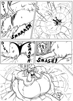 anthro avian_caruncle back_wings beak belly big_belly big_butt butt butt_crater butt_crush butt_crushing clothed clothed_anthro clothed_male clothing comb_(anatomy) cracked_ground crater dewlap_(anatomy) dialogue duo feathers feet fully_clothed fully_clothed_anthro fully_clothed_male head_crest huge_belly huge_butt larger_anthro larger_male male obese obese_anthro obese_male overweight overweight_anthro overweight_male size_difference speech_bubble sumo sumo_wrestler tail tail_feathers talons text thong toes underwear wattle wings yelling reagan700 crytus_(character) taiho avian bat bird chicken galliform mammal phasianid 2020 black_and_white comic english_text hi_res monochrome