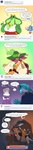 anthro ask_blog belly big_belly big_breasts black_nose blue_body blue_scales breasts brown_body brown_fur brown_hair cake clothing dessert dialogue dress eyewear female food fur glasses green_body green_scales group hair hat headgear headwear horn husband husband_and_wife larger_male male male/female markings married married_couple overweight overweight_anthro overweight_female pregnant pregnant_anthro pregnant_female price_tag pseudo_hair red_body red_fur red_hair scales size_difference smaller_female speech_bubble spots spotted_body spotted_fur tentacle_hair tentacles treasure_chest wearing_glasses white_body white_fur white_hair wife zummeng alexander_(zummeng) christopher_(zummeng) gloria_(zummeng) ivy_(zummeng) jade_(zummeng) jana_rah_(zummeng) nora_(zummeng) bovid caprine cephalopod cobra deity demigod fish goat hyena mammal marine mollusk reptile scalie shark snake 2025 absurd_res comic hi_res long_image tall_image sibling_(lore) sister_(lore) sisters_(lore)