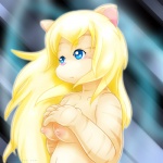 blonde_hair blue_eyes breasts bust cat feline female hair long_hair maverick nude solo topless
Rating: Questionable
Score: 0
User: ippiki_ookami
Date: August 07, 2011