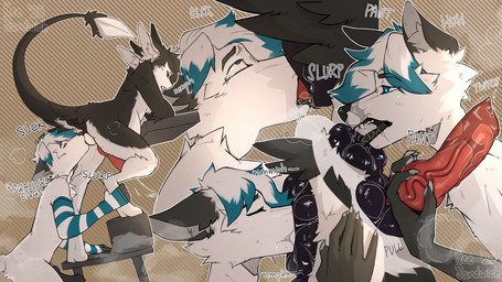 3_toes 4_ears 5_fingers anal anal_fluids anal_penetration animal_genitalia animal_penis anthro anus armwear armwear_only belly bent_legs bent_over big_anus big_belly big_penis big_tail big_vulva black_anus black_body black_feathers black_fur black_nose black_penis black_sclera black_toe_claws black_tongue black_vulva blue_eyes blue_hair blue_markings bodily_fluids body_worship breath butt butt_focus butt_worship canine_genitalia canine_penis chair chest_tuft claws clothing cloud_emanata countershading cutaway deep_rimming deep_throat digitigrade dominant dominant_anthro dominant_intersex dominant_maleherm dripping duo egg egg_in_mouth egg_insertion emanata erection eye_roll eyebrows eyes_closed fangs feathered_wings feathers feet fellatio fingerless_gloves fingers fluffy fucked_silly fur furniture genital_fluids genital_focus genital_worship genitals gloves hair handwear holding_another's_knot holding_another's_penis holding_knot holding_penis huge_anus huge_penis hyper hyper_anus hyper_genitalia intersex intersex/male intersex_penetrated intravaginal_penis kneeling knot knot_grab knot_root knot_root_grab knotted_penis knotting leaking_precum leg_grab licking long_tail looking_pleasured low-angle_view male male_penetrating maleherm maleherm/male maleherm_penetrated markings messy mostly_nude motion_lines multi_ear neck_bulge nude object_ingestion open_mouth oral oral_knotting oral_penetration outline oviposition panel_overlap panting pattern_armwear pattern_background pattern_clothing penetration penile penile_penetration penis penis_focus penis_worship precum precum_drip precum_string pregnant pregnant_anthro pregnant_intersex pregnant_maleherm purple_eyes raised_tail rimming saliva saliva_drip saliva_on_anus saliva_on_face saliva_on_penis saliva_on_tongue saliva_string service servicing_from_below sex side_view simple_background slurping snout_fuck standing steaming step_pose stretched_anus striped_armwear striped_clothing stripes submissive submissive_male sucking swallowing swallowing_eggs table tail tears teeth text throbbing throbbing_penis toes tongue tongue_out tongue_penetration tuft tufted_fur underfluffies vaginal vaginal_fluids vaginal_penetration vein veiny_penis vulva white_body white_feathers white_fur winged_arms wings worship keesandwich avocado_mildvey fyr_(fenrir784) avali avian bird canid canine mammal 16:9 2025 absurd_res colored dated digital_drawing_(artwork) digital_media_(artwork) english_text hi_res multiple_scenes sequence shaded signature sketch_page widescreen