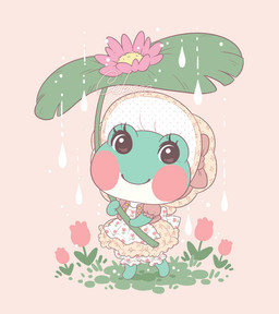 alternative_fashion anthro black_eyes bloomers bonnet bottomwear clothing cottagecore country_lolita dress female flower frilly frilly_bloomers frilly_bottomwear frilly_clothing headgear headwear j-fashion leaf leaf_umbrella lolita_(fashion) multicolored_body plant puffy_sleeves raining smile smiling_at_viewer solo white_bloomers samantha_whitten animal_crossing nintendo lily_(animal_crossing) amphibian frog tree_frog