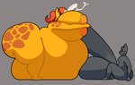 anthro areola balls belly belly_inflation bent_over big_areola big_balls big_belly big_breasts big_butt big_penis bodily_fluids breasts butt cum cum_in_mouth cum_inflation cum_inside cum_overflow duo erection excessive_cum excessive_genital_fluids eyewear fellatio female furry_logic genital_fluids genitals glasses grey_body hair huge_areola huge_balls huge_belly huge_breasts huge_butt huge_penis huge_thighs hyper hyper_balls hyper_belly hyper_breasts hyper_butt hyper_genitalia hyper_penis inflation male male/female nipples nude oral orange_areola orange_hair orange_nipples penile penis sex sitting smile thick_thighs yellow_body chip_at_night camp_lazlo cartoon_network nina_neckerly scutley_(skullman_777) bovid caprine giraffe giraffid goat mammal 2023