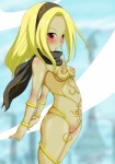 blonde_hair breasts female genitals hair not_furry pussy red_eyes solo unknown_artist gravity_rush sony_corporation sony_interactive_entertainment kat_(gravity_rush) human mammal kat_(disambiguation) hi_res