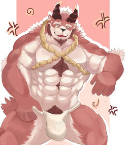 anthro kemono male muscular muscular_anthro muscular_male solo league_of_legends riot_games tencent humanoid orc uncle_(lore)