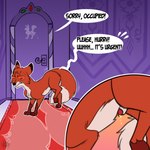 angry bodily_fluids feral genital_fluids genitals humiliation male omorashi peeing penis solo urine watersports wetting angry_platypus disney the_fox_and_the_hound tod_(tfath) canid canine fox mammal monotreme platypus 1:1 hi_res