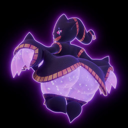 3_fingers anthro big_butt black_background bottomless butt clothed clothing female fingers floating glowing glowing_body hip_sway huge_butt legwear looking_at_viewer looking_back purple_body rear_view seductive simple_background solo stockings teasing thick_thighs zipper zipper_mouth dege3 nintendo pokemon generation_6_pokemon ghost mega_banette mega_evolution pokemon_(species) spirit 1:1 3d_(artwork) 3d_animation animated digital_media_(artwork) hi_res loop no_sound short_playtime webm