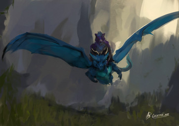anthro duo flying fur hovering looking_at_viewer male membrane_(anatomy) membranous_wings riding riding_on_back spread_wings wings gaertan mythology canid canine canis dragon furred_dragon furred_scalie mammal mythological_creature mythological_scalie scalie wolf colored digital_drawing_(artwork) digital_media_(artwork) digital_painting_(artwork) hi_res painting_(artwork) shaded