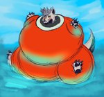 anthro blushy clothes_inflation clothing expansion floating flustered inflatable inflatable_suit inflation latex latex_clothing male outside paws puffy sea seascape sky solo suit suit_inflation swimming_pool tail vehicle wagon water tuboorange mythology maverick_(betaetadelota) canid canine canis dragon hybrid mammal mythological_creature mythological_scalie scalie wolf