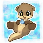 ambiguous_gender anthro anus blush blush_lines navel nude shell solo star_eyes x_anus young young_ambiguous hsne mammal mustelid otter 1:1 female_(lore)