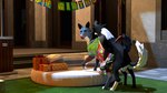 all_fours balls birthday bite clothed clothing doggystyle dress duo female feral from_behind_position fur genitals looking_at_viewer male male/female male_penetrating neck_bite nude penetration sex tail text kaerfflow kaerf_(kaerfflow) mav_(maverick_wolf) canid canine canis mammal wolf absurd_res digital_media_(artwork) hi_res