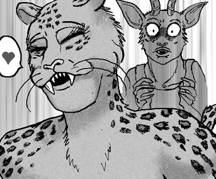 age_difference anthro clothed clothing duo eye_spots eyes_closed fangs female fur heart_symbol horn humor implied_incest male male/female markings mature_anthro mature_female nude older_female sharp_teeth smile spots spotted_body spotted_fur teeth whiskers younger_male anonymous_artist beastars melon's_mother melon_(beastars) antelope bovid felid gazelle hybrid leopard mammal pantherine greyscale meme monochrome mother_(lore) mother_and_child_(lore) mother_and_son_(lore) parent_(lore) parent_and_child_(lore) parent_and_son_(lore) son_(lore) young_(lore)