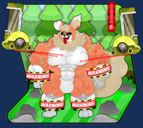 abs anthro big_muscles black_sclera captured ear_piercing energymax_droids excited excited_face excited_male forest forest_background fur grass green_eyes growth huge_muscles hyper hyper_muscle_growth hyper_muscles injection injector injector_droid machine male multicolored_body multicolored_fur multiple_syringes muscular nature nature_background open_mouth open_smile orange_body orange_fur patterns patterns_on_fur pecs piercing plant png_file red_eyes red_tongue restrained restrained_arms restrained_legs robotic rock sky smile solo syringe text tongue tongue_out tree two_tone_body two_tone_fur warning_sign white_body white_fur jdbo-arts nintendo pokemon flarylu_(character) eeveelution flareon generation_1_pokemon pokemon_(species) robot absurd_res alpha_channel hi_res