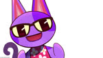 :< anthro blonde_hair clothed clothing duo eyewear floral_print glasses hair heterochromia male open_mouth open_smile simple_background smile white_background yellow_sclera flying-frappuccino animal_crossing nintendo bob_(animal_crossing) raymond_(animal_crossing) domestic_cat felid feline felis mammal 16:9 2020 animated short_playtime sound webm widescreen