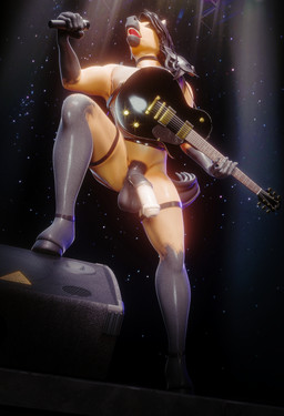 amplifier animal_genitalia animal_penis anthro balls clothing electric_guitar electronics equine_genitalia equine_penis fishnet_clothing genitals guitar live_music male metal microphone music musical_instrument musician penis plucked_string_instrument rock rock_out_with_your_cock_out rockstar singing solo string_instrument the_golden_stallion drake_coalcliff equid equine horse mammal 3d_(artwork) absurd_res digital_media_(artwork) hi_res