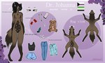 anthro aromantic_pride_colors demisexual_pride_colors female lgbt_pride pride_colors solo text anonymous_artist johanna_koch canid canine mammal maned_wolf 5:3 absurd_res english_text hi_res model_sheet