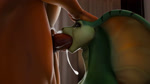 animal_genitalia anthro anthro_penetrated big_penis bodily_fluids brown_body brown_fur cum cum_from_mouth cum_in_mouth cum_inside deep_throat duo equine_genitalia face_fucking fellatio female female_penetrated fur genital_fluids genitals green_body green_scales hand_on_head irrumatio leaking_cum makeup male male/female male_penetrating male_penetrating_female mascara mascara_smear mascara_tears neck_bulge oral oral_penetration penetration penile penile_penetration penis penis_in_mouth saliva saliva_string scales sex side_view sloppy_blowjob snake_hood zeduktor_(artist) bowbar_(vlad-lox) carolitta_(slad) carolitta_(vlad-lox) bovid bovine cattle cobra mammal reptile scalie snake 16:9 3d_(artwork) 3d_animation animated digital_media_(artwork) hi_res no_sound short_playtime webm widescreen