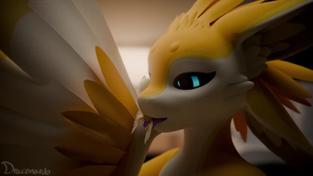 anthro blue_eyes duo fur mawplay micro open_mouth oral_vore swallowing tongue vore yellow_body yellow_fur draconardo_(artist) ravashi_(dynnie) avali avian 16:9 3d_(artwork) 3d_animation animated digital_media_(artwork) hi_res no_sound short_playtime video widescreen