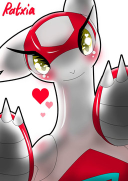 :> against_screen ambiguous_form blush closed_smile eyelashes female front_view glistening glistening_body heart_symbol looking_at_viewer mouth_closed one_ear_up simple_background smile solo white_background tensen nintendo pokemon generation_3_pokemon latias legendary_pokemon pokemon_(species) 2018 digital_media_(artwork) hi_res