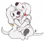 blush brian_griffin canine collar dog ear_piercing family_guy gay hug jasper male pawpads piercing playing unknown_artist
Rating: Questionable
Score: 7
User: Wolfgerlion
Date: October 29, 2013