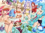 4:3 adjusting_clothing adjusting_swimsuit ambiguous_gender amphibian anthozoan arthropod assisted_exposure barefoot beach bikini bikini_removed biting_hair black_sarong blue_eyes blue_hair breast_squish breasts brown_eyes brown_hair bugsy_(pokemon) butt cabbie_hat casual_one-piece_swimsuit cephalopod clair_(pokemon) clothed clothing clothing_theft cnidarian corsola covering covering_breasts covering_self crocodilian crustacean day detailed_background dugtrio elite_four embarrassed eyes_closed feet female femboy feral fish frilly frilly_bikini frilly_clothing frilly_swimwear front-tie_bikini front-tie_clothing front-tie_swimwear generation_1_pokemon generation_2_pokemon group gym_leader hair halter_top halterneck hat headgear headwear holding_breast human human_focus humiliation jasmine_(pokemon) karen_(pokemon) krabby long_hair lyra_(pokemon) male mammal marill marine medium_breasts mollusk navel neck-tie_bikini neck-tie_clothing neck-tie_swimwear nintendo not_furry_focus octillery one-piece_swimsuit outside partially_submerged pink_eyes pink_hair pokemoa pokemon pokemon_(species) public public_exposure public_humiliation purple_hair red_hair remoraid reptile rodent sand sand_sculpture sarong scalie seaside shellder side-tie_bikini side-tie_clothing side-tie_swimwear silver_(pokemon) siphon_(anatomy) sitting sky smile spread_legs spreading squish staryu stealing string_bikini swimwear swimwear_removed swimwear_theft tentacool topless totodile two_side_up visor visor_cap water wet whitney_(pokemon) wooper