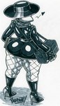 alternative_fashion animal_mask bag beak_mask big_butt boots bottomwear butt clock clothing femboy fishnet_clothing fishnet_legwear footwear gloves handwear heart_symbol high_heeled_boots high_heels jacket leather leather_clothing leather_jacket leather_topwear legwear male mask not_furry plague_doctor pumps punk rear_view shoes skirt solo thick_thighs topwear underbutt watch white_body parasitedeath fan_character plague_doctor_(parasitedeath) avian bird humanoid mammal 2022 hi_res traditional_media_(artwork)