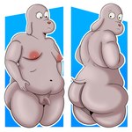 anthro balls big_butt black_eyes brown_body brown_ears brown_fur brown_nipples brown_tail butt front_view fur genitals hand_on_belly hand_on_own_belly looking_at_self looking_back male moobs navel nipples nude obese obese_anthro obese_male overweight overweight_anthro overweight_male penis rear_view red_nose short_tail small_balls small_penis solo standing tail thick_thighs three-quarter_view itsme_hilo robot_dreams dog_(robot_dreams) canid canine canis domestic_dog mammal 1:1 2024 absurd_res digital_media_(artwork) hi_res