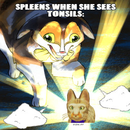 all_fours beam bell bow_tie calico_pattern cocaine cocaine_on_nose drugs duo female green_eyes light light_beam light_source looking_down looking_down_at_another male profanity snout text tongue toony valken_holmes spleens_(graystillplays) tonsils_(graystillplays) calico_cat domestic_cat felid feline felis mammal dated hi_res meme watermark