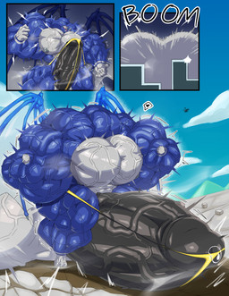 anthro balls balls_expansion barely_contained barely_contained_penis big_balls big_muscles big_penis body_size_growth expansion genital_expansion genitals giga growth growth_lines huge_balls huge_muscles huge_penis humanoid_genitalia humanoid_penis hyper hyper_balls hyper_genitalia hyper_muscles hyper_penis macro male membrane_(anatomy) membranous_wings muscle_growth muscular muscular_male penis penis_expansion size_transformation solo transformation vein veiny_muscles veiny_penis wings dong2fm mythology dragon mythological_creature mythological_scalie scalie comic hi_res