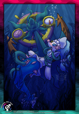 ambiguous_gender anal anal_penetration anchor anus blue_eyes blue_hair blush bodily_fluids bubble clitoral_hood clitoris detailed_background double_penetration duo eye_contact female feral fully/fully_submerged fully_submerged genital_fluids genitals hair long_hair looking_at_another nude open_mouth oral oral_penetration outside penetration plant restrained restrained_by_tentacles seaweed sex sex_in_water tail tentacle_in_mouth tentacle_penetration tentacle_sex tentacles text tongue underwater underwater_sex urethra vaginal vaginal_penetration vulva water white_body anonymous_gardevoir duskguard nintendo pokemon animate_inanimate aquatic dhelmise elemental_creature flora_fauna generation_7_pokemon mammal pinniped pokemon_(species) primarina absurd_res adversarial_noise digital_drawing_(artwork) digital_media_(artwork) english_text hi_res url