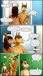 adolescent anthro blockage_(layout) cuddling dialogue duo female group horizontal_blockage kissing male male/male text worried young confusedraven dave_(confusedraven) jay_(confusedraven) sam_(confusedraven) canid canine canis cheetah domestic_dog equid equine felid feline horse mammal 4:7 absurd_res comic english_text hi_res father_(lore) mother_(lore) parent_(lore)