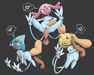 2_tails 5_fingers balls bestiality blue_body blush bodily_fluids disembodied_balls disembodied_hand disembodied_penis erection exclamation_point eyes_closed faceless_character faceless_male female female_on_human female_penetrated feral feral_penetrated fingers forehead_gem gem genitals glans group hand_on_head holding_another human_on_feral human_penetrating human_penetrating_female human_penetrating_feral humanoid_genitalia humanoid_penis imminent_sex interspecies looking_at_genitalia looking_at_penis looking_back male male/female male_human male_on_feral male_penetrating male_penetrating_female male_penetrating_feral motion_lines multi_tail offscreen_male open_mouth penetration penile penile_penetration penis pokephilia pupils red_gem sex speech_bubble sweat sweatdrop tail vaginal vaginal_penetration vulva white_sclera yellow_eyes bayonet_(artist) nintendo pokemon azelf generation_4_pokemon human legendary_pokemon mammal mesprit pokemon_(species) uxie hi_res