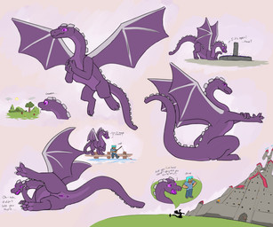 anus butt claws clothed clothing dialogue duo feet female female_feral feral genitals horn looking_at_viewer male open_mouth pawpads paws presenting presenting_vulva simple_background solo speech_bubble tail text toes vulva wings ncimpuu microsoft minecraft mojang mythology xbox_game_studios jean_(minecraft) steve_(minecraft) dragon ender_dragon human mammal mythological_creature mythological_scalie scalie 6:5 collage_(artwork) digital_media_(artwork) english_text hi_res