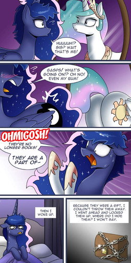 2014 comic cute english_text equine female feral friendship_is_magic horn horse john_joseco mammal my_little_pony princess_celestia_(mlp) princess_luna_(mlp) text winged_unicorn wings
Rating: Safe
Score: 13
User: Robinebra
Date: January 19, 2015 2014 comic cute english_text equine female feral friendship_is_magic horn horse john_joseco mammal my_little_pony princess_celestia_(mlp) princess_luna_(mlp) text winged_unicorn wings
Rating: Safe
Score: 13
User: Robinebra
Date: January 19, 2015