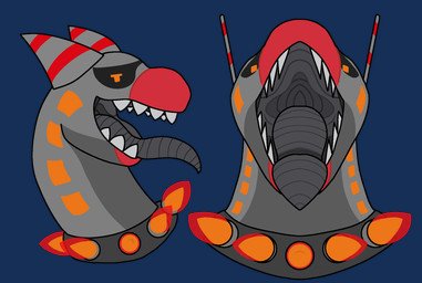 aircraft ambiguous_gender collar front_view long_tongue machine mouth_shot open_mouth side_view solo spiked_collar spikes tongue vehicle vore nogginnoodle kilaflow dracoverhead_(kilaflow) aeromorph living_aircraft living_machine living_vehicle alpha_channel hi_res