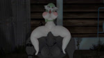 anthro big_breasts bodily_fluids breasts cum duo ear_piercing female genital_fluids genitals herm intersex intersex/female piercing pussy spread_legs spreading thick_thighs willdoes3d nintendo pokemon the_backrooms karelia_(ace_rattman) gardevoir generation_3_pokemon pokemon_(species) smiler_(the_backrooms) 16:9 3d_(artwork) animated digital_media_(artwork) hi_res no_sound short_playtime webm widescreen