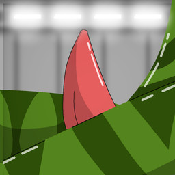 anthro blurred_foreground food fruit genitals glistening glistening_body glistening_genitalia green_body male melon penis plant red_penis solo tapering_penis watermelon watermelon_pattern watermelon_skin tytrinix resurgenced john_(sharkermelon) aquatic fish shark sharkermelon 1:1