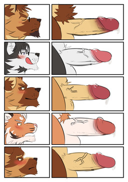 anthro balls blush bodily_fluids brown_body brown_fur chart countershading embarrassed erection facial_hair foreskin fur genital_fluids genitals glans group humanoid_genitalia humanoid_penis licking licking_lips male orange_body orange_fur penis penis_chart precum pubes retracted_foreskin smile tongue tongue_out vein veiny_penis white_body white_fur chief_gilbert penis_lineup chazz_(chief_gilbert) gilbert_(chief_gilbert) gunn_(chief_gilbert) recht_(chief_gilbert) rouen_(chief_gilbert) canid canine canis domestic_dog felid german_shepherd herding_dog husky mammal nordic_sled_dog pantherine pastoral_dog spitz tiger 2021 digital_media_(artwork) hi_res