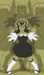 anthro clothed clothing cosplay female halo horn ditta_ragdoll tentacle~mom~ bendy_and_the_ink_machine alice_angel angel angel_humanoid demon demon_humanoid domestic_cat felid feline felis humanoid hybrid mammal absurd_res hi_res