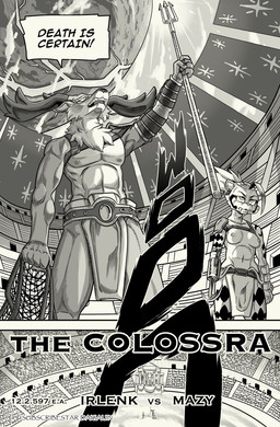 5_fingers abs anthro antlers armor athletic athletic_anthro athletic_male audience bottomwear breasts clothed clothing dialogue duo_focus fangs feet female fingers fur gladiator group hair horn humanoid_hands knife loincloth male melee_weapon missing_arm navel net nipples pauldron paws polearm prosthetic prosthetic_limb red_hair scissor_(gladiator) speech_bubble teeth text toes topless topless_anthro topless_female topless_male trident warrior weapon daigaijin irlenk_(daigaijin) mazy_(daigaijin) deer felid feline mammal comic english_text hi_res monochrome