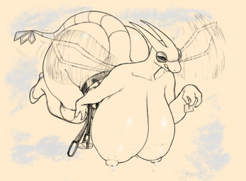 anthro areola aroused big_breasts big_butt blush bodily_fluids breasts broken_condom butt claws cloud condom drooling female flying hanging_breasts harness huge_breasts huge_butt hyper hyper_breasts insect_wings lactating leaning leaning_forward licking licking_lips looking_at_viewer montgomery_glands nipples non-mammal_breasts non-mammal_lactation non-mammal_nipples nude saliva sexual_barrier_device simple_background smile solo tail thick_thighs tongue tongue_out wide_hips wings brohnka mythology nintendo pokemon dragon flygon generation_3_pokemon mythological_creature mythological_scalie pokemon_(species) scalie digital_media_(artwork) full-length_portrait hi_res portrait sketch