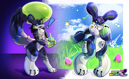 anthro big_feet buckteeth containment_nozzle easter_egg feet grinding holidays inflatable inflatable_transformation latex liquid_latex male nozzle nozzle_on_belly pool_toy pooltoy_transformation smile solo squeak squeaking squeaky_toy swimming_pool teeth transformation transformation_sequence derpy_nature easter easter_bunny ych_(character) animate_inanimate canid canine canis humanoid lagomorph leporid living_inflatable mammal rabbit wolf absurd_res hi_res