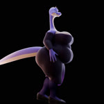 anthro anus belly belly_jiggle big_belly big_breasts big_butt bouncing_breasts breasts butt butt_jiggle clothed clothing female genitals jiggle_physics jiggling navel nipples nude overweight overweight_female pussy sagging_breasts solo tail thigh_jiggle walking xaz3d dinosaurs_inc. hide_lanoro dinosaur diplodocid diplodocus prehistoric_species reptile sauropod sauropodomorph scalie 3d_(artwork) 3d_animation animated digital_media_(artwork) hi_res no_sound turntable_(animation) webm