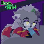 anthro belt big_breasts big_butt big_penis black_eyebrows black_nose blowjob_under_desk blowjob_under_table bodily_fluids breasts butt clothed clothing collar desk eyebrows eyelashes eyeshadow fangs fellatio fellatio_under_table female fur furniture genitals glowing glowing_eyes green_hair grey_body grey_fur grey_hair hair huge_breasts huge_butt huge_penis lipstick long_hair makeup male male/female onomatopoeia oral penile penis penis_in_mouth piercing purple_eyeshadow purple_lipstick purple_piercing red_clothing red_shirt red_topwear red_underwear saliva saliva_on_penis sex shirt sound_effects spiked_belt spiked_collar spikes sucking table teeth text tongue tongue_on_penis topwear under_table underwear white_body white_fur wolf_ears wolf_tail yellow_eyes boobnart five_nights_at_freddy's five_nights_at_freddy's:_security_breach scottgames steel_wool_studios roxanne_wolf canid canine canis mammal wolf 1:1 absurd_res hi_res