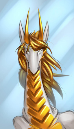 hair horn simple_background solo spikes wind diaminerre mythology ksantor_(ksantor) dragon mythological_creature mythological_scalie reptile scalie hi_res